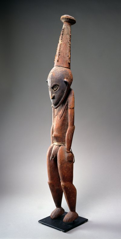 Figura masculina Sepik del norte de Nueva Guinea de Oceanic